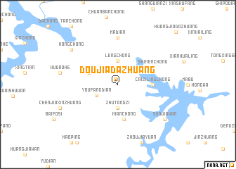 map of Doujiadazhuang