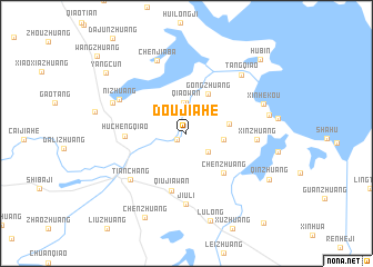 map of Doujiahe