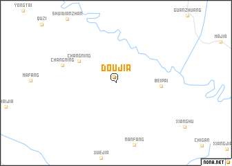map of Doujia