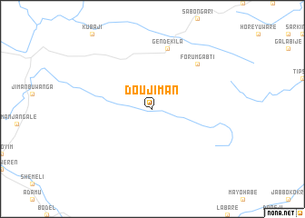 map of Dou Jiman