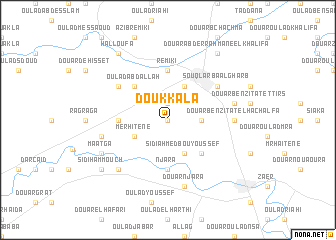 map of Doukkala