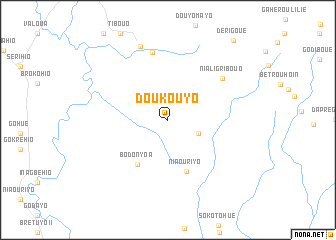map of Doukouyo