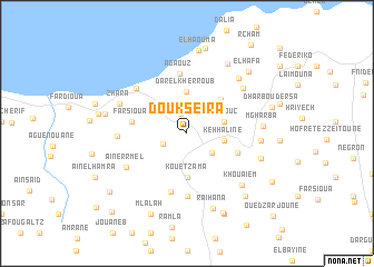 map of Doukseira