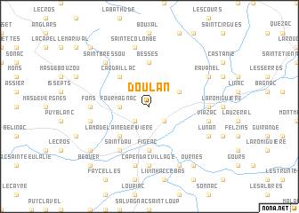 map of Doulan