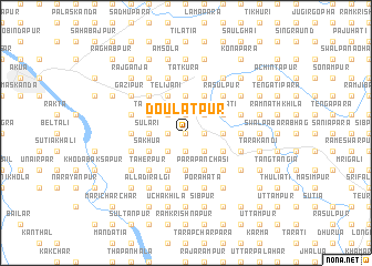 map of Doulatpur