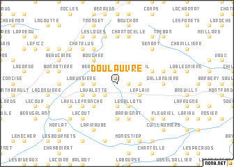 map of Doulauvre