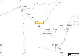 map of Doula