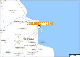 map of Doulonggangzha