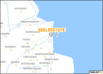 map of Doulongyuye