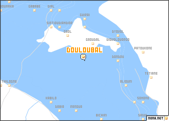 map of Douloubal