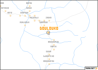 map of Doulouko