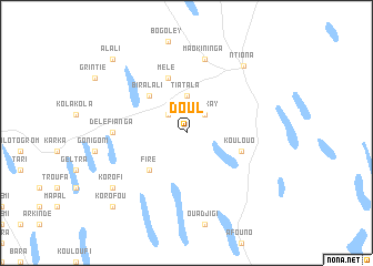 map of Doul