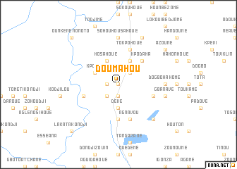 map of Doumahou