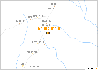 map of Doumakénia