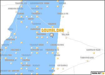 map of Doumaloha