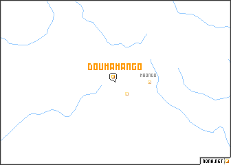 map of Doumamango