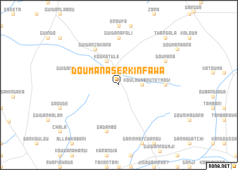 map of Doumana Sèrkin Fawa