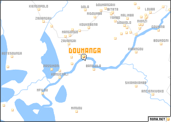 map of Doumanga