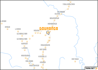 map of Doumanga