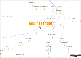 map of Doumatsengué