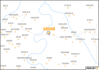 map of Douma