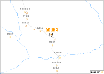 map of Douma