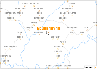 map of Doumbanyan