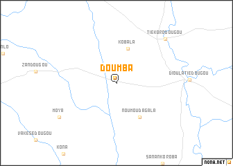 map of Doumba