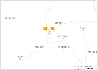 map of Doumbi