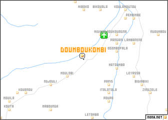 map of Doumboukombi