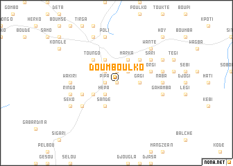 map of Doumboulko