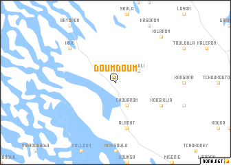 map of Doum Doum