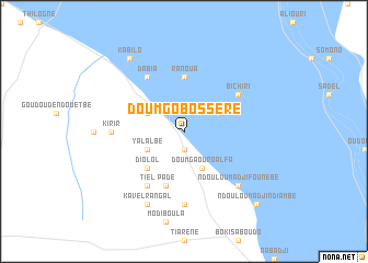 map of Doumgo Bossère