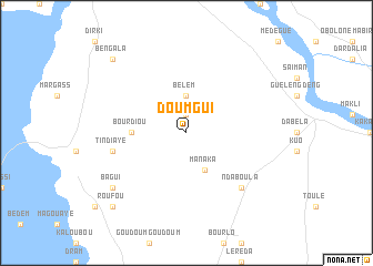 map of Doumgui