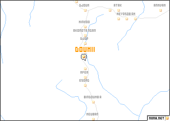 map of Doum II