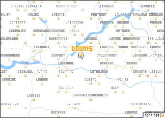 map of Doumis