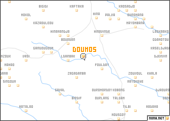 map of Doumos