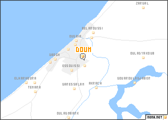 map of Doum