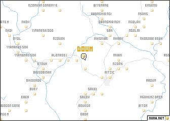 map of Doum