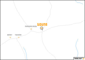 map of Douna