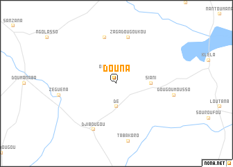 map of Douna