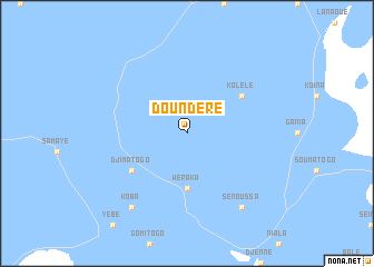 map of Doundéré