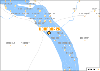 map of Doundo Ara