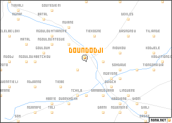 map of Doundodji