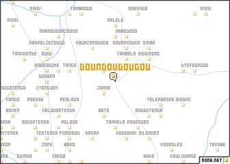 map of Doundoudougou