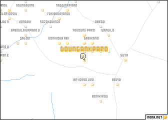 map of Doungankparo