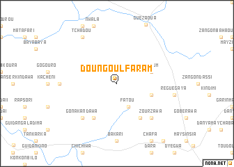 map of Doungoul Faram