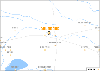 map of Doungour