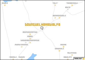 map of Dounguel Hamadi Alfa