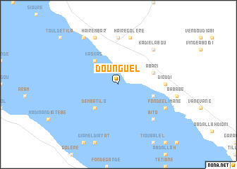 map of Dounguel